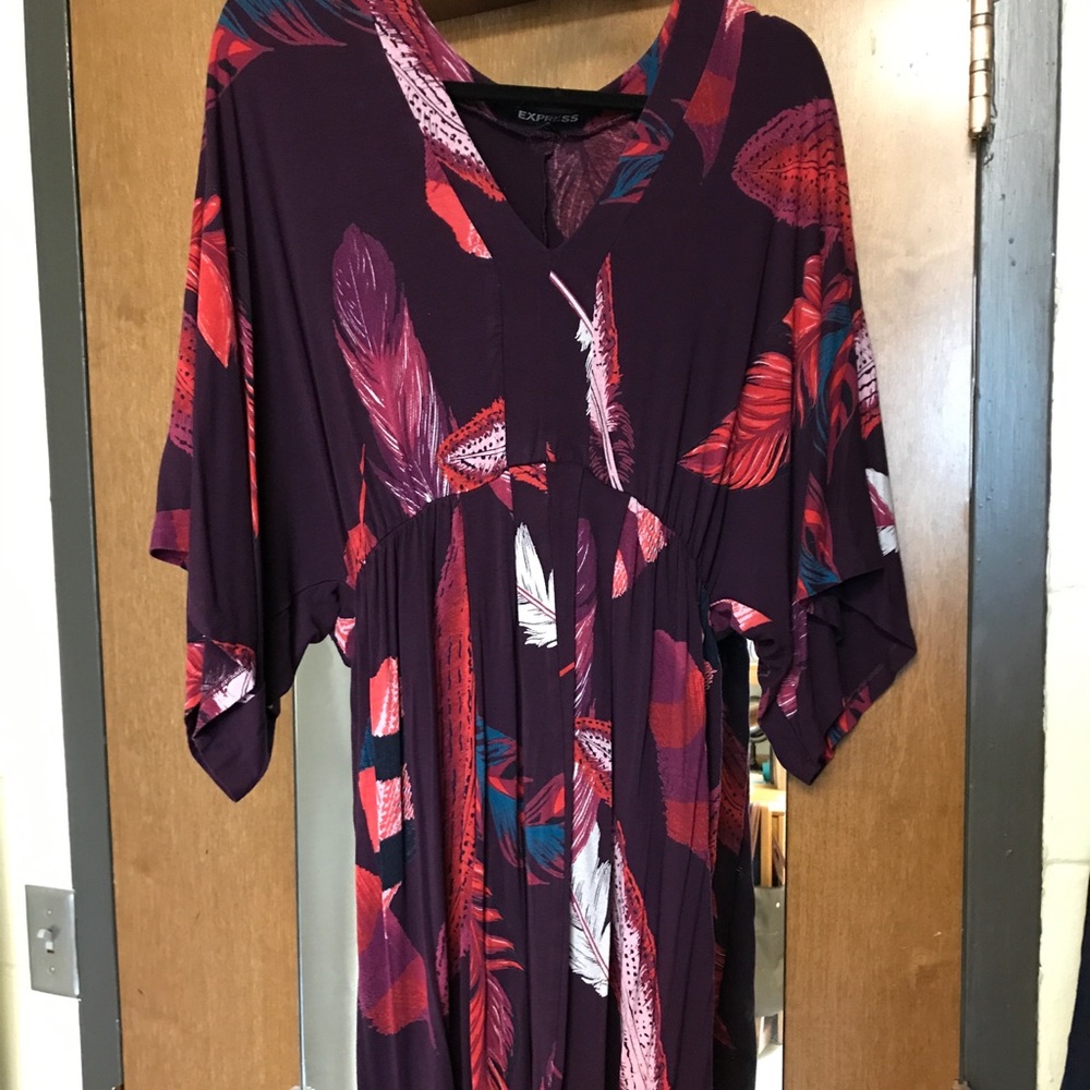 Feather dress